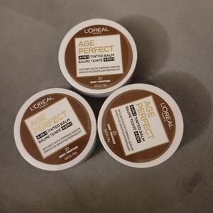 3 L'Oreal Age Perfect 4-in-1 Tinted Balm - Deep 20